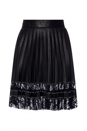 Pleated skirt with logo, zdjęcie 1 Pleated skirt with logo od Philipp Plein